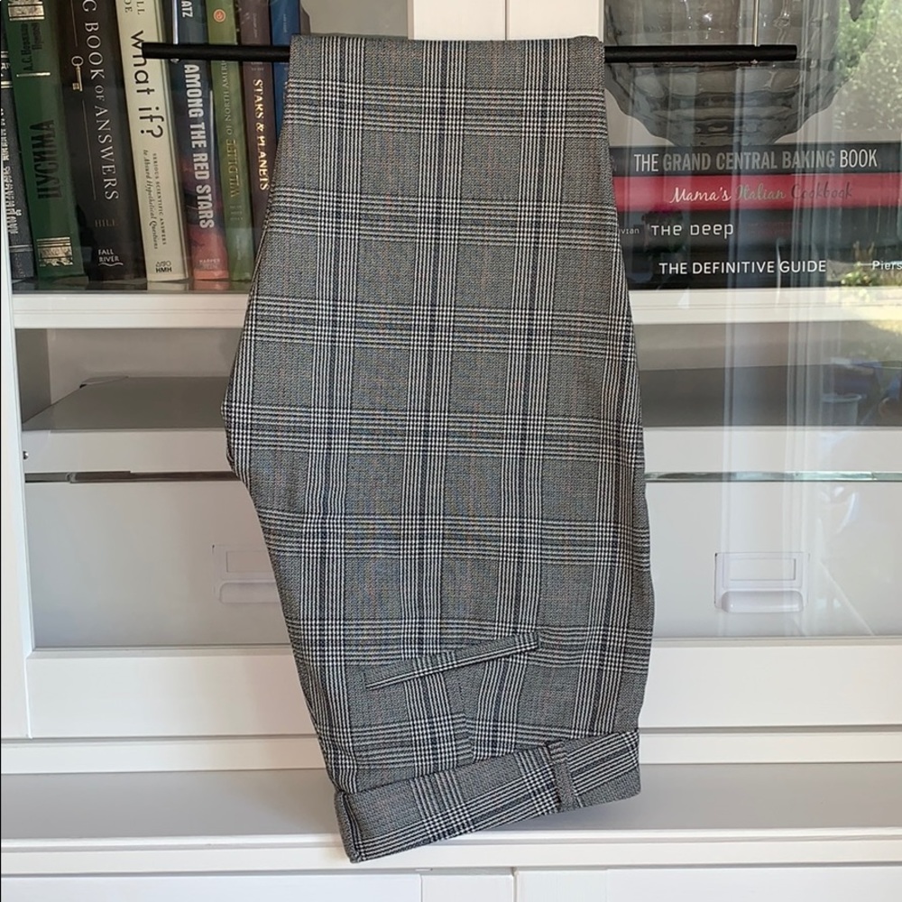 Banana Republic Plaid Sloan Trousers